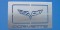 C6 Emblem Script Wall Hanging