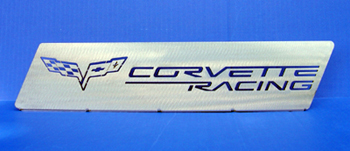 The Corvette Racing Emblem will offer a great accent to an office, garage, or dealership. It's the perfect gift for that hard to shop for guy or gal and is constructed of stainless steal.