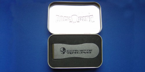 A perfect gift for that hard to shop for guy! This money clip is a perfect addition to your pocket to hold your money and express your love for the Corvette.
