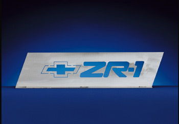 This Corvette ZR-1 Desktop Model will offer a great accent to an office, garage, or dealership. It's the perfect gift for that hard to shop for guy or gal and is constructed of stainless steal.