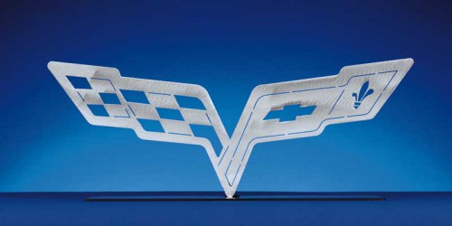 C6 Corvette Emblem Wall Hanging