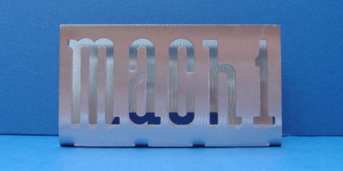 A perfect gift for that hard to shop for guy or gal. This Mach 1 business card holder add the perfect touch to his or her desk.