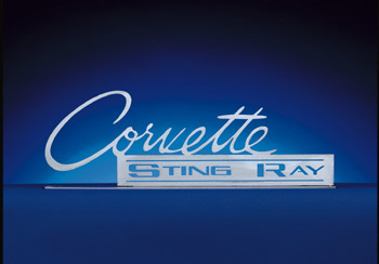 This 1963-65 Stingray Wall Hanging will offer a great accent to an office, garage, or dealership. It's the perfect gift for that hard to shop for guy or gal and is constructed of stainless steal.