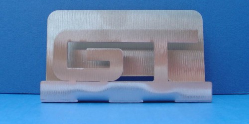 A perfect gift for that hard to shop for guy or gal. This Ford GT business card holder add the perfect touch to his or her desk.